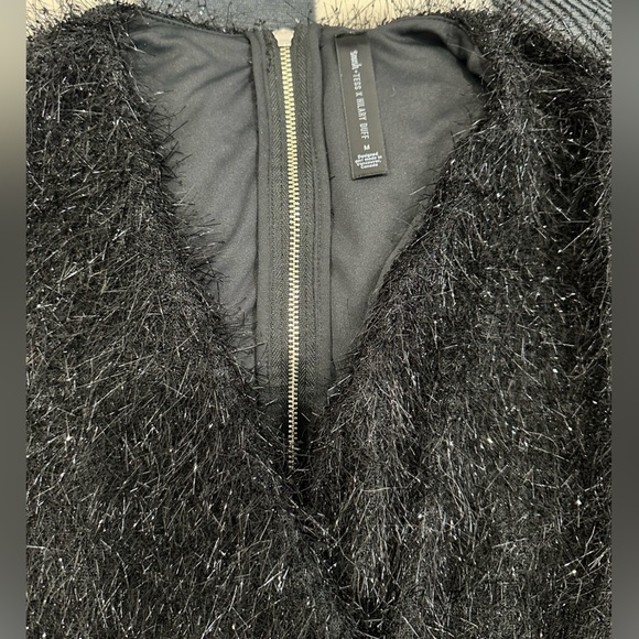 Smash + Tess Black Tinsel Romper - Picture 4 of 7